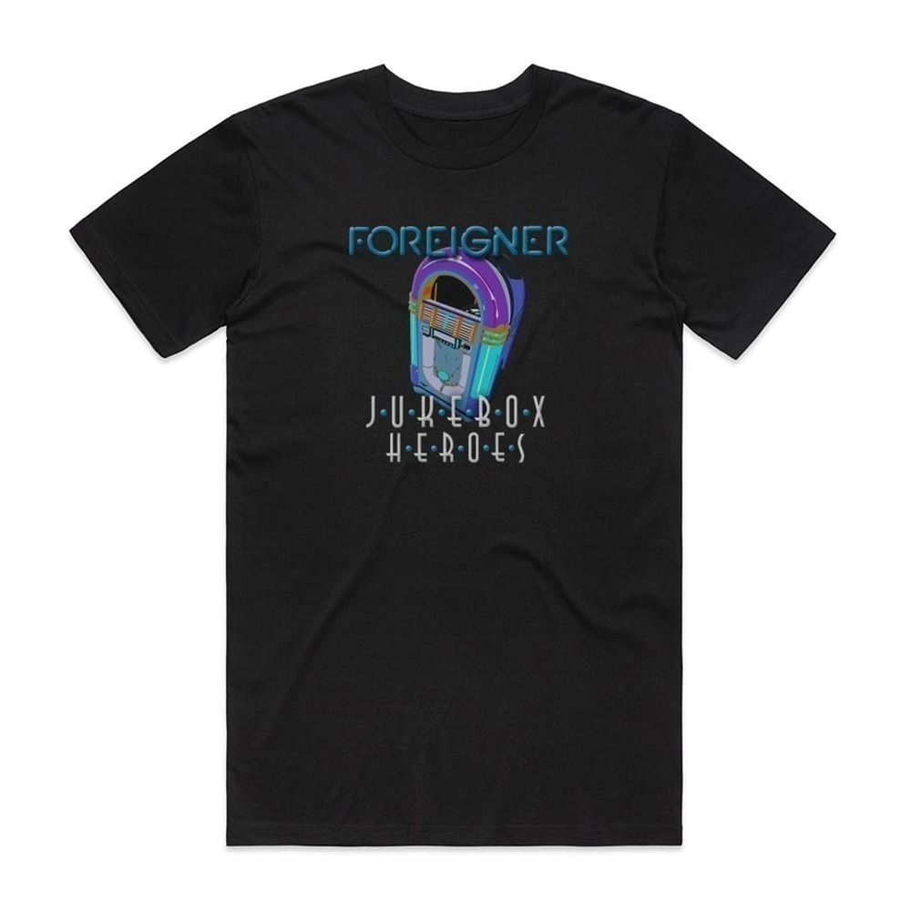 Foreigner Jukebox Heroes Album Cover Retro Classic Rock Unisex T-Shirt